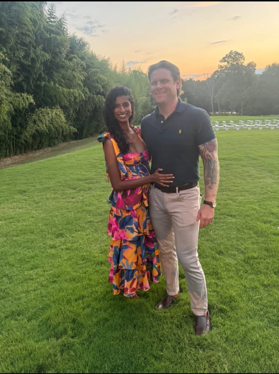 Jacob and Christine Shope at sunset